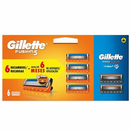 Gillette Fusion5 Power-barberblade – 6-pak