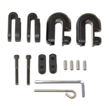 Montagesatz MRA XCC X-Creen Tour Universal Winddeflektor Einstellbar