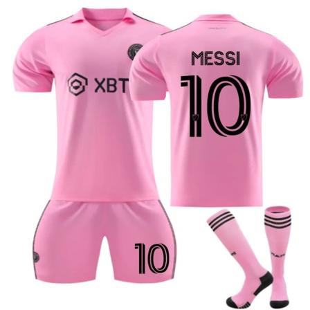 23-24 Inter Miami CF Barn Hjemmetrøye 10 Messi Kids 26(140-150cm)