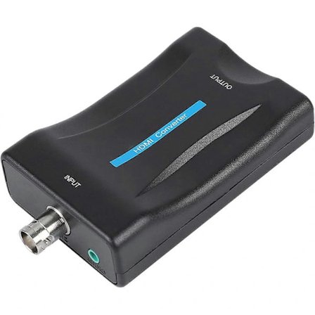 Koaksiaalista HDMI-adapteri BNC HDMI-muunninadapteri Koaksiaalista HDMI-muunnin TV-antennille 1080P/720P HD-näyttövideoadapteri Valvontanäyttöön...