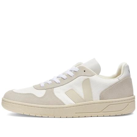 Veja V-10 B-Mesh Sneakers , Beige , Dames , Maat: 40 EU