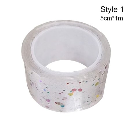 1 meter bobletape blåsebånd 5CMX100CMSTYLE 1 STIL 1