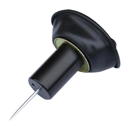 Motorsykkelforgasserstempelstempelmembran Vakuummembranenhet for Gn125 1994-2001 black