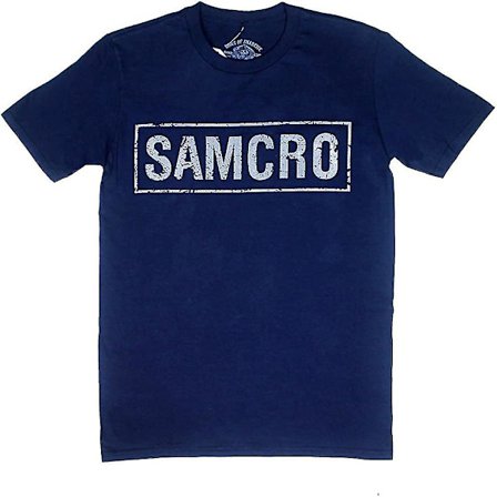 Sons Of Anarchy Mäns Samcro Banner T-shirt