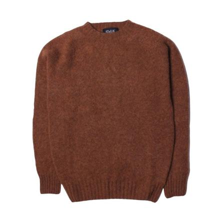 Howlin', Round-neck Knitwear Bruin, Heren, Maat:S