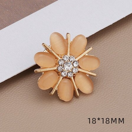 Rosettbrosch, damers exklusiva känsla, nischad nål, bröstblomma, exklusiva fasta kläder, kragnålstillbehör