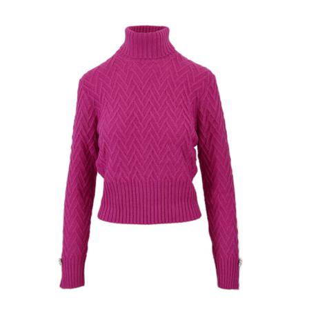 Liu Jo, Turtlenecks Różowy, Kobieta, Rozmiar: S