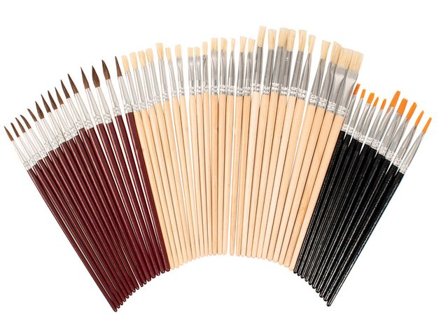 PLAYBOX Penselset 50/fp - Lyreco - Skola och förskola - Målarfärg och tillbehör - Penslar