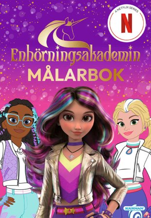 KÄRNAN MÅLARBOK ENHÖRNINGSAKADEMIN Skapa & pyssla Unisex ONESIZE