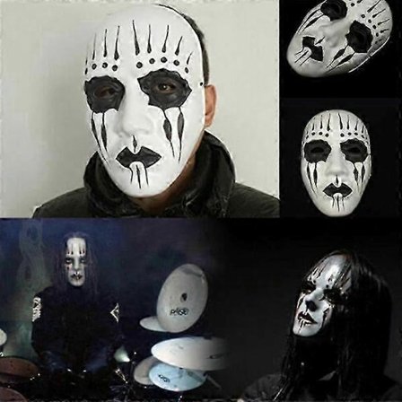 Slipknot-yhtyeen Joey Jordison -hartsimaski Halloween-juhliin naamiaisiin Cosplay-rekvisiitta