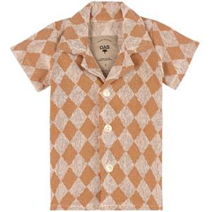 Kids - OAS Orange Rusty Diamond Terry Shirt 10 Years - Swimwear and coverups - 10 years - Orange