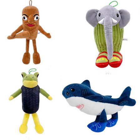 38style Italian Brainrot Plysch Tung Tung Tung Sahur Tralalero Tralala Plyschdockor Fyllda mjuk kudde Anpassade leksaker Julklapp