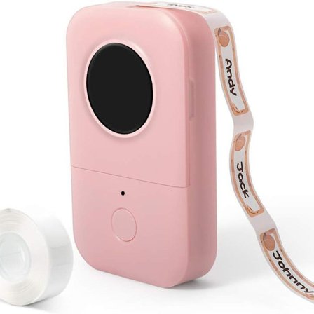 D30 Labelprinter - Bærbar Mini Termisk Bluetooth Labelprinter i Pink
