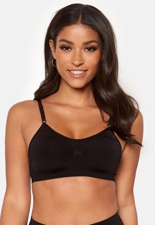 MAGIC Bodyfashion - Comfort Spaghetti Bra - Black - Kläder - - Bubbleroom