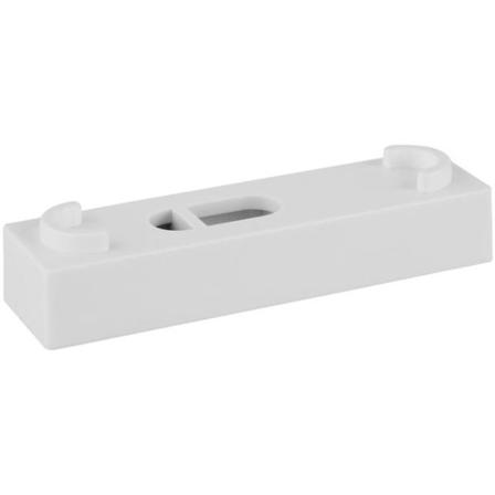 Faluplast 16210 Spacer blok 10 x 60 mm, til enkelt/dobbelt klemme, hvid, Installation
