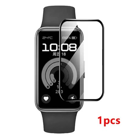 9D Böjd Skyddsfilm För Huawei Band 9 8 7 6 Smartwatch Skärmskyddsfilmer För Huawei Band 7 8 9 Anti-repa Mjuk Film