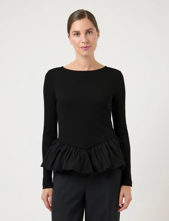 YAS Yasfera Ls Top - Ex - Black - L