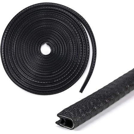 10Men U Gummi Kantbeskyttelse Bil Dør Tætning Beskytter Kantbånd Stripping Vejr til Bil Metal Kant Båd, Greb Rækkevidde 1,0 mm til 2,5 mm