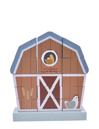 Little Dutch | Little Dutch Stacking Farmhouse Little Farm Fsc | ONE SIZE