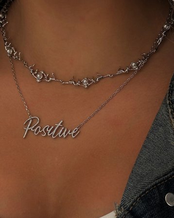 IOAKU LA PASSION MULTI Halsband Silverfärgad Smycken Tjej - Kids Brand Store