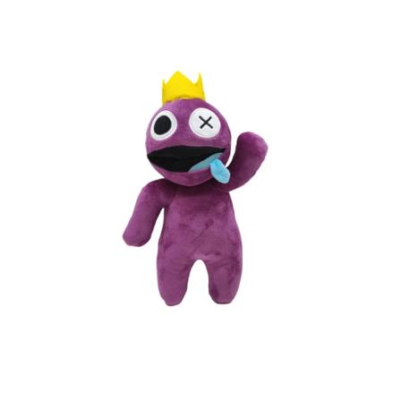 30 cm Rainbow Friends plysjleke tegneseriespillfigurdukke Z purple one size