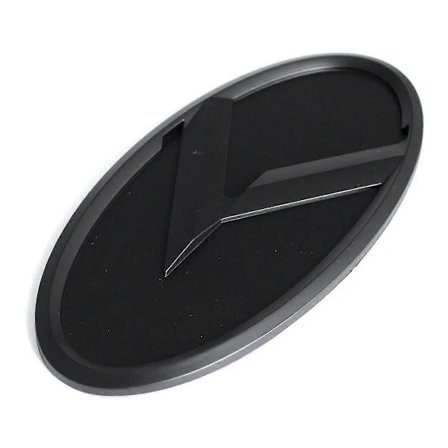 1 stk. K Logo 3D Emblem Bil Front Bagklap Hjelm Badge Klistermærker til Sorento Sportage Optima Forte StingerRio K5