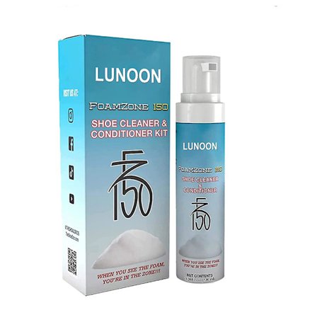 Sko Rensesett Foamzone 150 Skorens Fjerner Flekker, Smuss og Skitt