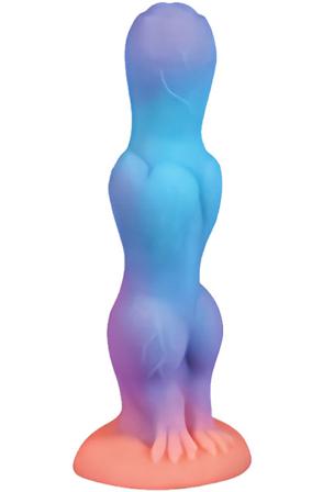 Lumy Phosphorescent Dildo 20 cm Dragon dildo - Blushme.se