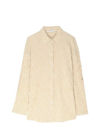 Long Sleeve Blouse, Ploos Beige Ivo Nikkolo