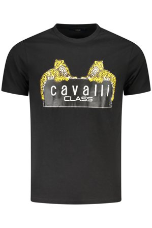 Cavalli Class T-shirt Maniche Corte Uomo Nero