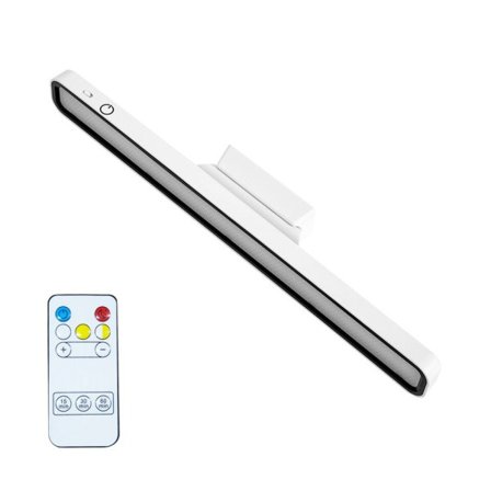 Skrivebord lampe LED USB Oppladbar Lys Trinnløs Dimming Bord Lampe