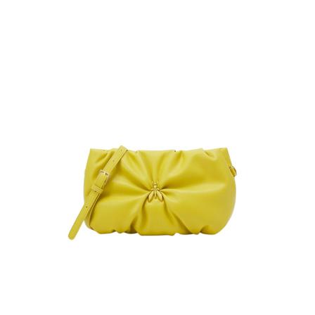 Patrizia Pepe, Weekend Bags Geel, Dames, Maat:ONE Size