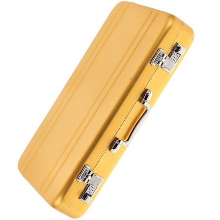 Mini kuffert metal kort etui indekskort beholder flashkort arrangør forretning holder etui