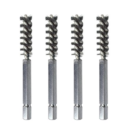 2/4PCS Golfklubbor Head Hosel Borste Trådborste Elektrisk borr Trådborste