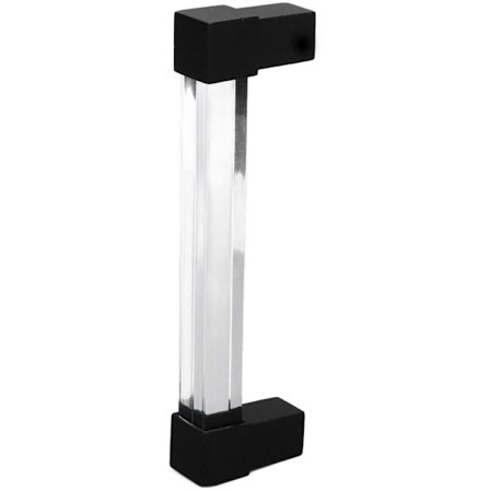 Enhåls akryllådor, köksskåp i glas, skåp, nr 96 hål, svart