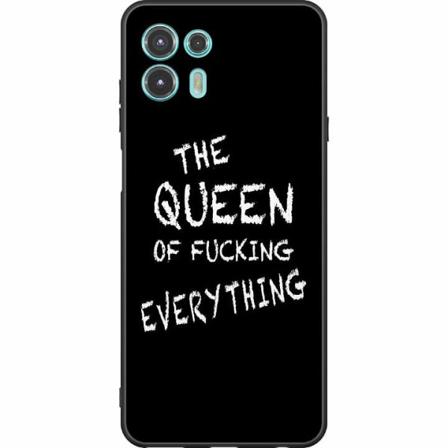 Motorola Edge 20 Lite Svart Skal Queen Of Everything