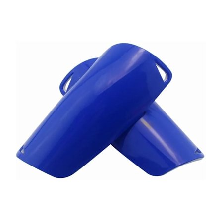 2024 Fotball Leggskinne Leg Kompresjon Sleeve Fotball Skinnbeskyttere Pads for Sport Utendørsaktiviteter Blå S