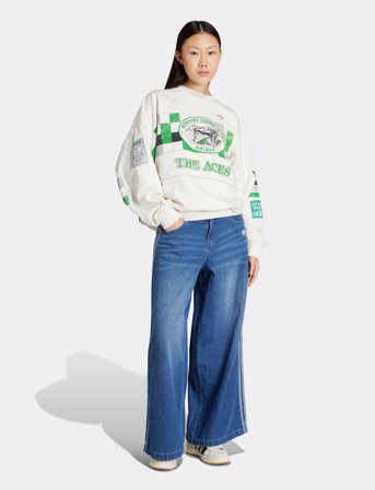 adidas Originals Court Crew - White - M