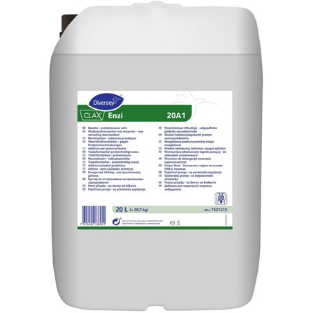 CLAX Tvättförstärkare Enzi 20A1 20L - Lyreco - Städ och hygien - Tvättmedel och klädvård - Tvättmedel