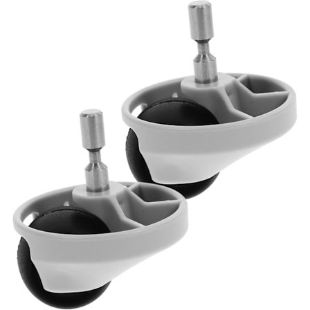 (5×4.5×4.5cm)2 Set Hjul Robotdammsugare Ersättningshjul För Robotdammsugare Sopmaskin Hjul Soprobot Ersättningshjul Vit ABS 2st*2