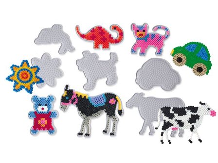 PLAYBOX Pärlplattor 18/fp - Lyreco - Skola och förskola - Hobbymaterial - Nabbipärlor - Rörpärlor