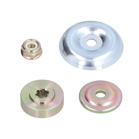 Trykkplatebeskyttelse Skive Trykkskive Rider Plate Låsemutter Trimmerhode Adaptersett