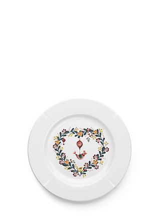 ROSENDAHL Tallerken Ø19,5cm Hvit m/dekor GC Cottage