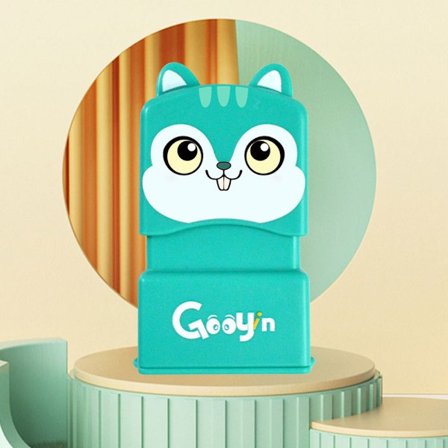 Barneklær Stempel Barn Navnestempel GRØNN