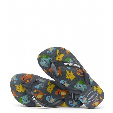 Havaianas Flip Flops Kids Top Pokemon Grå 31/32