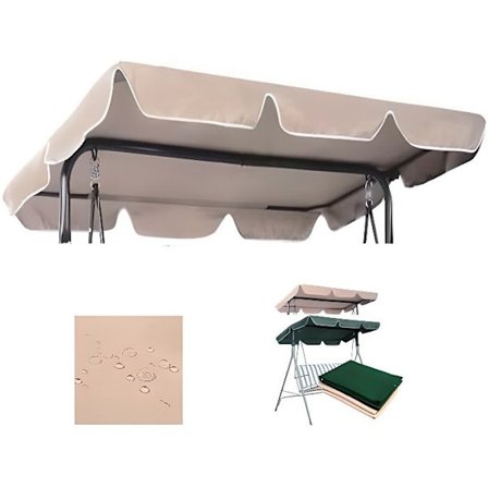 Vaihto-ovi - Puutarha - Keinu - Vesitiivis - 191x132cm - Beige