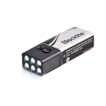 Blocklite 9 Volt LED Lommelygte Campinglampe Kompakt Størrelse Ultra Lysstærk