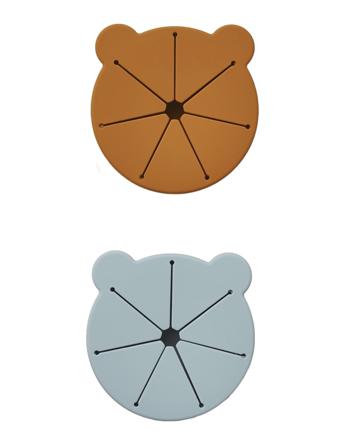 Kelly Snack Cup - 2 Pack Home Meal Time Lunch Boxes Sølv Liewood
