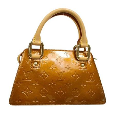 Louis Vuitton Vintage, Pre-owned Leather louis-vuitton-bags Bruin, Dames, Maat:ONE Size