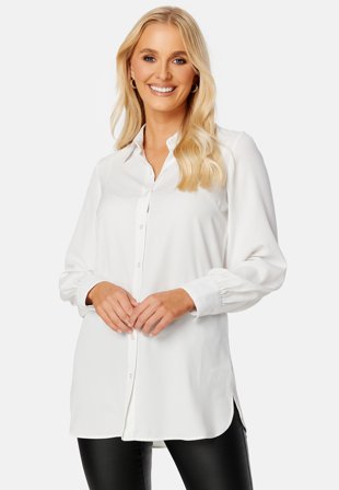 Happy Holly Susan Long Shirt Offwhite Klær